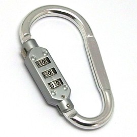 Contec Dial Lock D Lock Silver Medium
