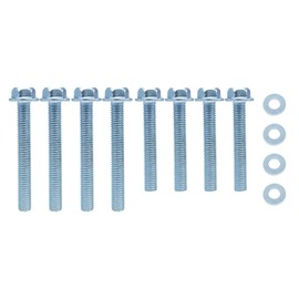 JROTTEMO Universal Engine Stand Bolt Kit 3/8-16 Compatible with SBC 305 327 350 383 5.0L 5.7L BBC 396 402 409 427 454 502 Small Big Block Chevy V8 Bell Housing 551686