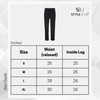 Style It Up Mens Pyjamas Plain Lounge Pants Breathable Comfortable