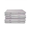 Xyla Professional Nail Files 80/100 Grit, Double Sided Emery Boards