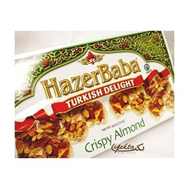 Hazer Baba Turkish Delight with Almond 454 g (16 oz)