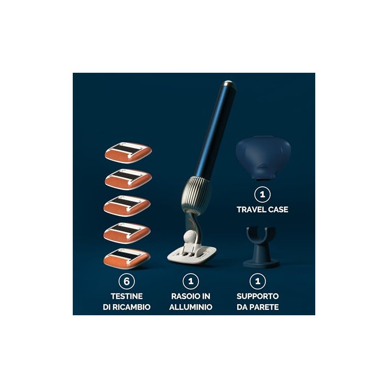 Fler The Razor Shave Set - Women's Razor with Interchangeable
