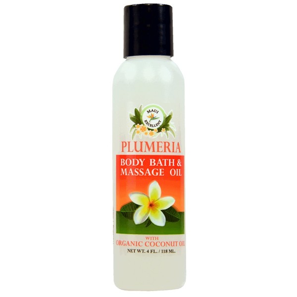 Maui Excellent Plumeria Body Bath & Massage Oil