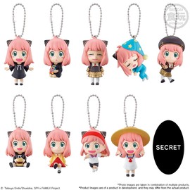 Bandai Shokugan Shokugan - Spy X Family - Spy X Family Mascot (Caja de 10), Figura de Mascota