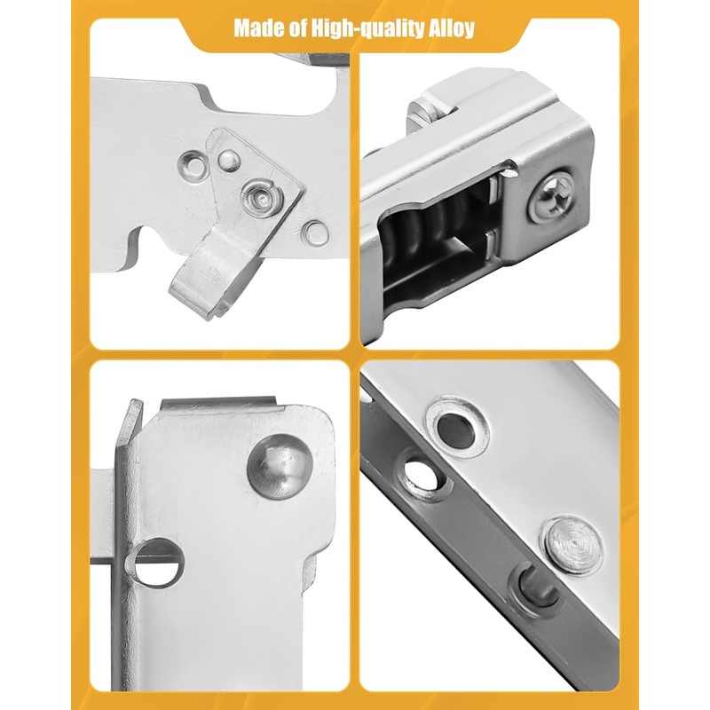 Upgrade 318024747 Oven Door Hinge Fit for Frigidaire Kenmore Sears