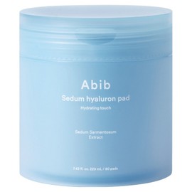 Aviv Mouncho Hyaluronic Hydrating Touch Pad 220ml, 80 sheets, 1 piece / 아비브 수분초 히알루론 하이드레이팅 터치 패드 220ml, 80매입, 1개