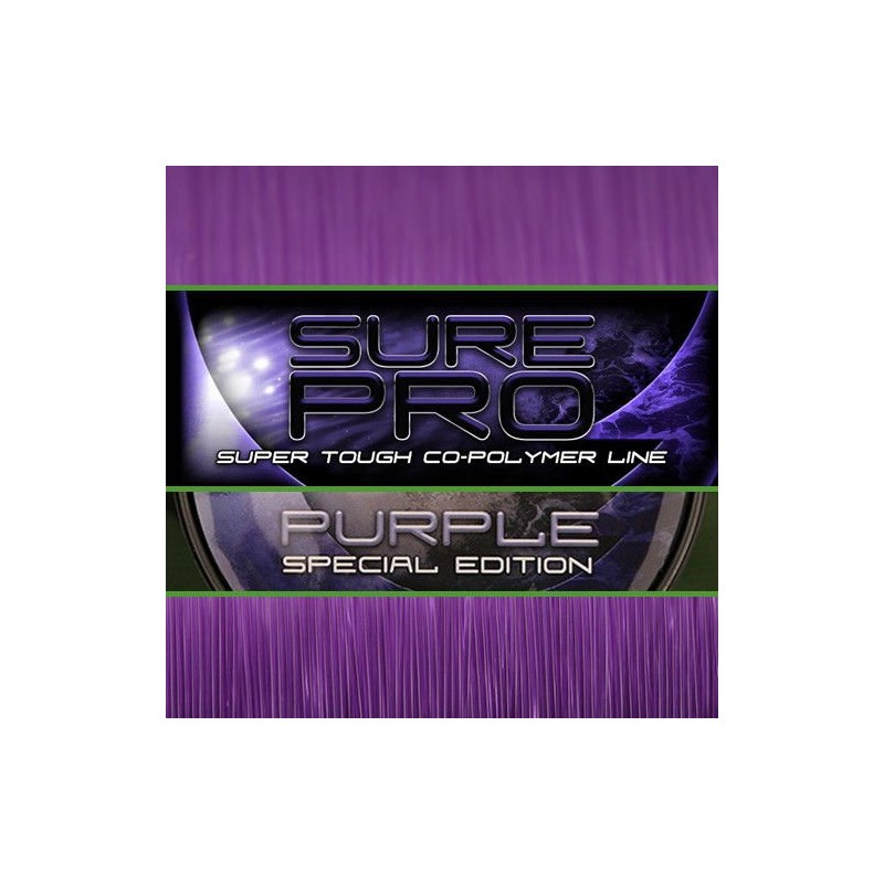 Gardner Tackle Sure Pro Purple Mainline - Carp Pike Coarse