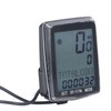 Bike Computer Wired Waterproof Bicycle Odometer Speedometer with Backlight Display