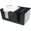 Classic Plastic Bar Storage System Black Bar Container Bar Organizer
