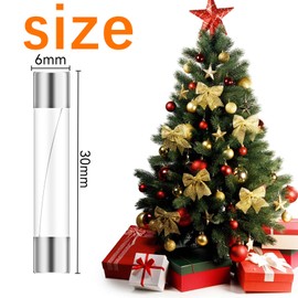 6x30mm Fast-Blow Glass Fuses 20 A 20 amp 250 Volt 0.24x1.18 Inch F15AL250V- 25Pcs