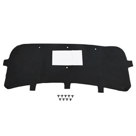 Hood Engine Insulation Pad Compatible with Honda Civic 2016 2017 2018 2019 2020 2021 10th Gen Car Heat Sound Deadening Insulation Cotton Mat Hood Liner Fireproof Rug with Nine Screws