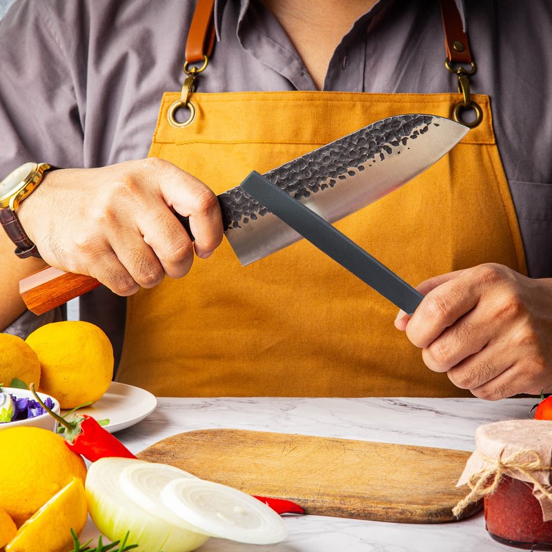 6-inch Flat Medium Cut File Double Cut Teeth High Carbon