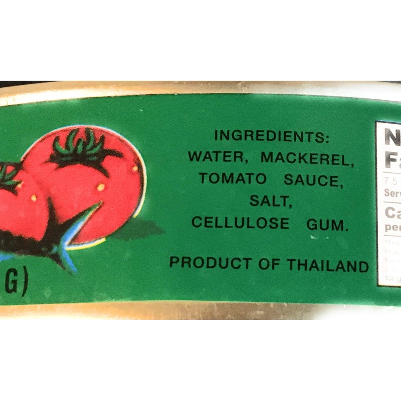 Oriental Mascot Brand Mackerel In Tomato Sauce 15 Oz(2 Pack)