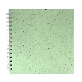 Pink Pig 8x8 Square Sketchbook | White Cartridge, 35 Leaves | Peppermint