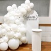 KBZVNAF White Balloons Latex Party Balloons - 50 Pack 12