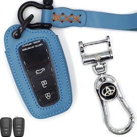 Toyota Key Case, Genuine Leather Key Holder, Toyota C-HR Prius 50 Series Key Cover, New Corolla RAV4 50 Series Key Case, Camry 70 Series, Key Holder, Land Cruiser Prado 150, Late Stage Exclusive Key