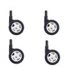 Baby Walker Wheels Replacement, Set of 4, Baby Walker Accessories,