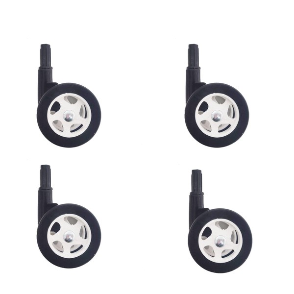 Baby Walker Wheels Replacement, Set of 4, Baby Walker Accessories,
