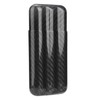 Carbon Fiber Cigar Case Humidors 3 Tubes Cigar Holder Storage