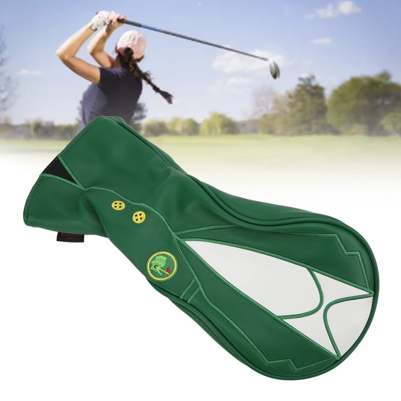 Golf Green Leather Driver/Fairway Wood/Hybrid Headcover #1#3#5#UT (3#) Golf Club