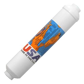 IPW Industries Inc-Omni-pure - Compatible to K2533-BB | CL10ROT40-B | K2540-BB - 10" x 2" T40 GAC Coconut Carbon Inline Filter 1/4" NPT