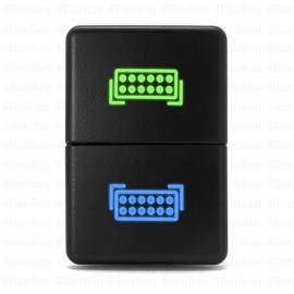 Dual LED Switch Light Bar and Light Bar for Newer Toyota 32mm