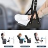2 Pack Airplane Foot Hammock,Airplane Foot Rest,Under Desk Foot Hammock,Travel