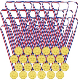 THE TWIDDLERS - 24 Piece Medal Awards Winner Set - Perfect for School Competitions, Football Medals for Children, Dance, Recognition & Performance Quiz Ceremony Gifts