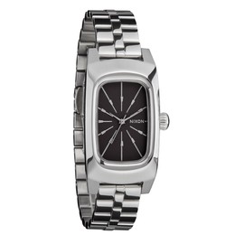 NIXON Frankie A1441-100m Water Resistant Women's Analog Watch (47 x 24mm Rectangular Watch Face, 14mm 3 Link Bracelet Band w/Butterfly Clasp)