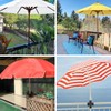 Shoyisenka Patio Umbrella Holder, Heavy Duty Parasol Holder, Square Clampable