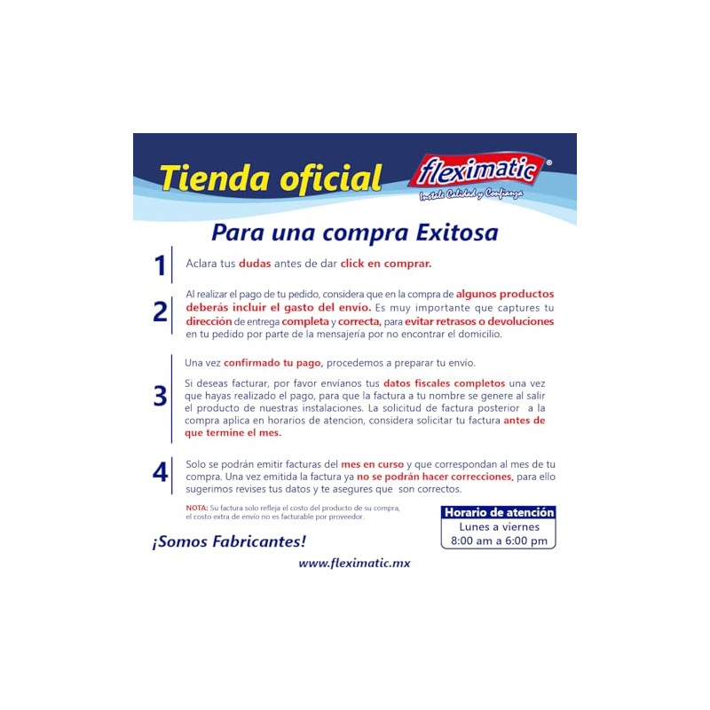 FLEXIMATIC 2486 Taquetes bolsa de taquetes de sujeción de 1/4"