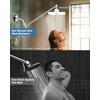 15 Inch Extra Long Adjustable Shower Head Extension Arm With