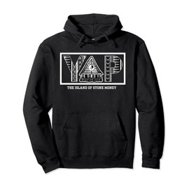 Yap Island Stone Money Micronesian Islander Pullover Hoodie