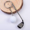 LL-Golf® Keychain Golf club with golfball/Present/Gift/key ring