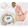 Live Fine Automatic Pill Dispenser with 28-Day Electronic Medication Organizer,