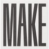 MAKE Cosmetics Satin Finish Eye Shadow, Moss