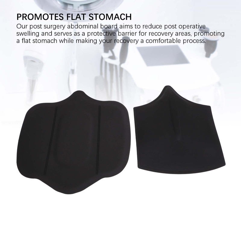 2pcs Abdominal Boards Foams Set Control Bruising Reduce Swelling Post