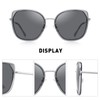 OLIEYE Cat Eye Polarized Sunglasses for Women Ladies Brand Trending