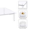 YestBuy Acrylic Monitor Stand Riser, Clear Computer Stand for Laptop,