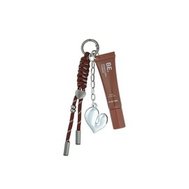 Vegan Fluffy Plumper Keyring 04 Brick Mocha / 비건 플러피 플럼퍼 키링 04 Brick Mocha