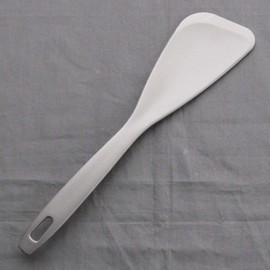 Nagao Tsubamesanjo Kitchen Spatula, Black, 12.0 inches (30.8 cm), 66 Nylon, Made in Japan