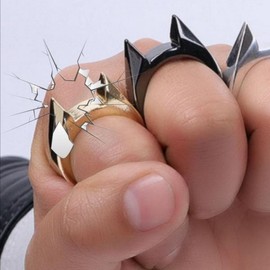 Self-Defense Rings (Set of 3) 01551WT 2ea