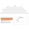 Tcamp Heavy-Duty Polyester Plant Trellis Netting 5 x 15ft (1