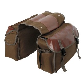 JEELAD Bike Rack Bag Black Green Khaki Bicycle Panniers Bike Saddle Rear Rack Bag for Grocery Shopping Commuter Cycling Trip (Khaki)