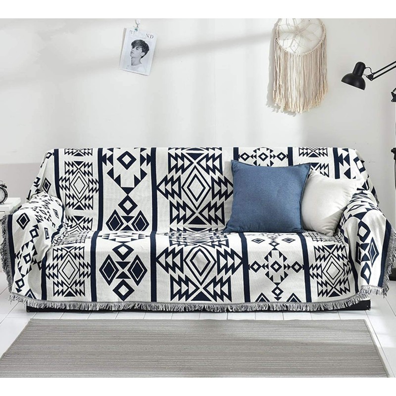 HomeFirst Multi-Cover, Scandinavian Style, Sofa Cover, Stylish, Rectangular Blanket with