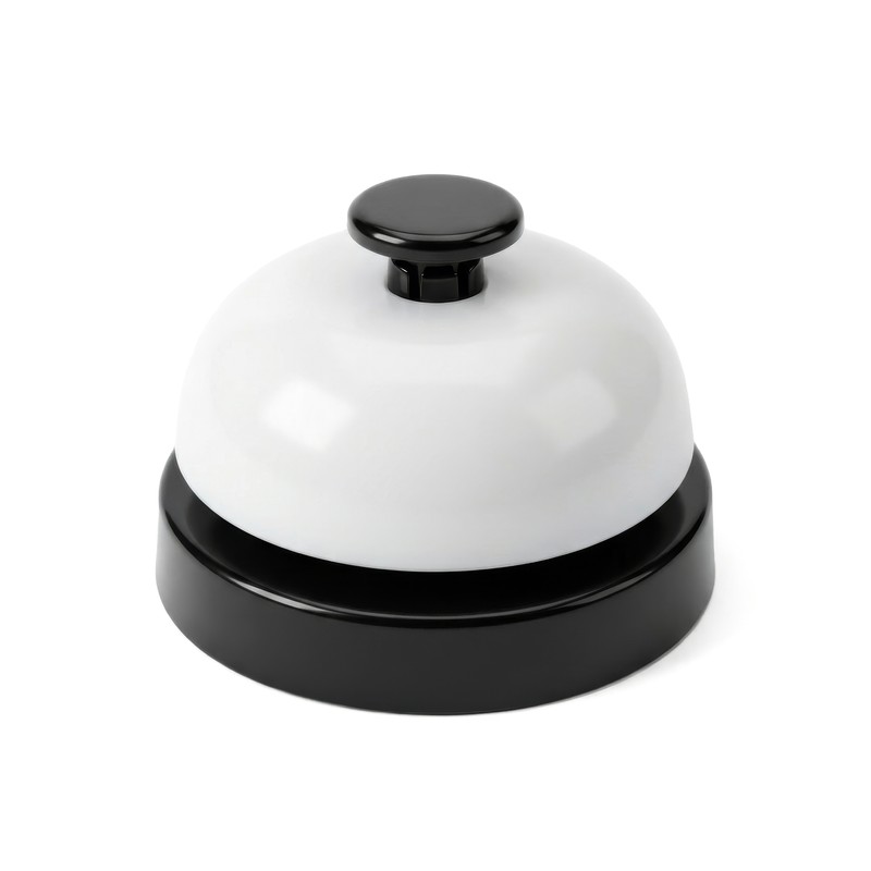 Table Order Bell – Multi-Color Handbell for Restaurant, Bar, Kitchen,