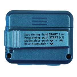 Gymboss Interval Timer and Stopwatch - Teal/Blue Metallic Gloss