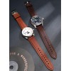 REZERO Quick Change Watch Straps, Leather Watch Strap, Replacement Straps