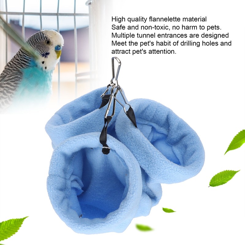 Hamster Bed Hanging Tunnel Hammock Warm Sleeping House for Rat