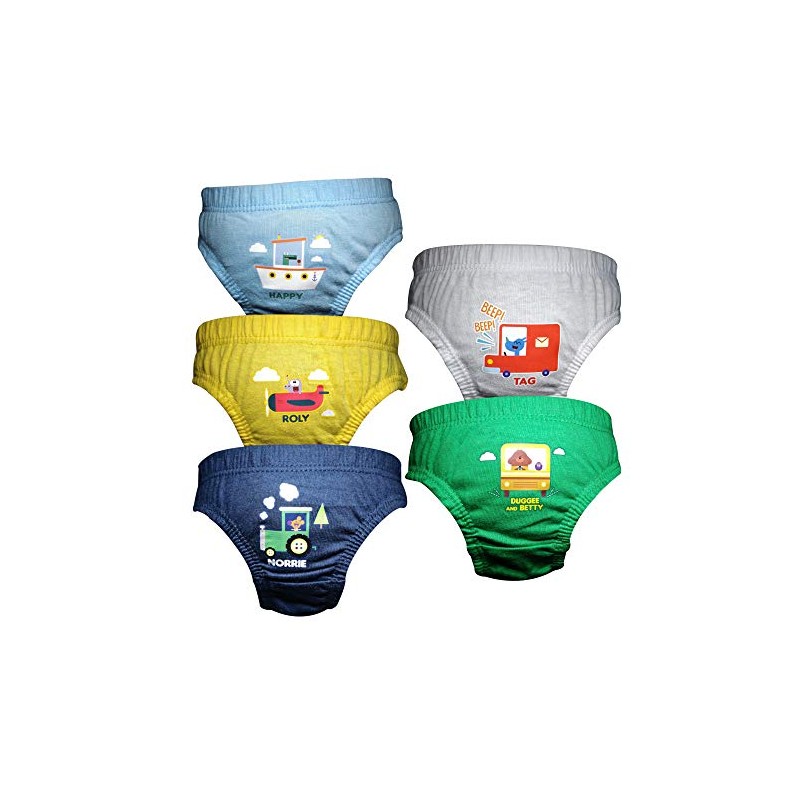 Hey Duggee 5 Pack Boys Transport Pants/Briefs 18 Months -